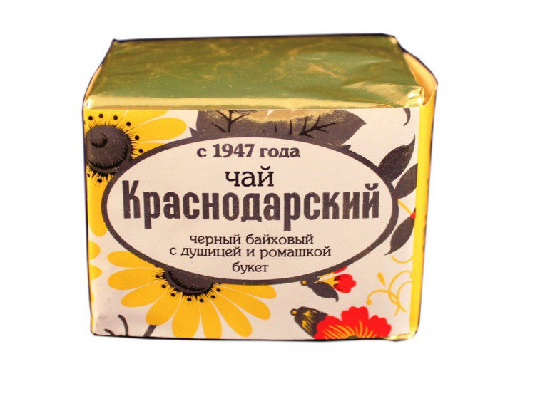 Чай Краснодарский чёрный с душицей и ромашкой 50г