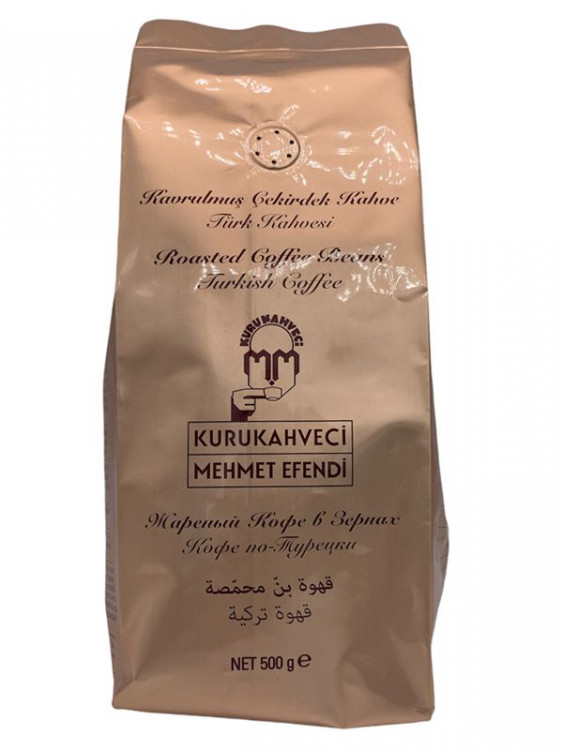 Кофе отборный в зернах "Kurukahveci Mehmet Efendi", 500г