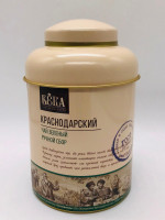 Чай зелёный крупнолистовой «Краснодарский» ручной сбор Ж/Б 80г