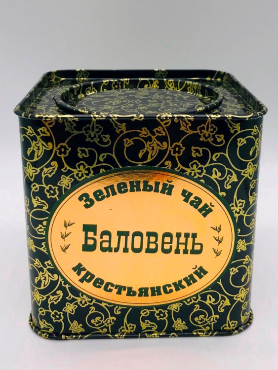 Чай сочинский Баловень «Крестьянский» зелёный 90г