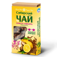 Сибирский чай «Лимон-имбирь» Пуэр 96г
