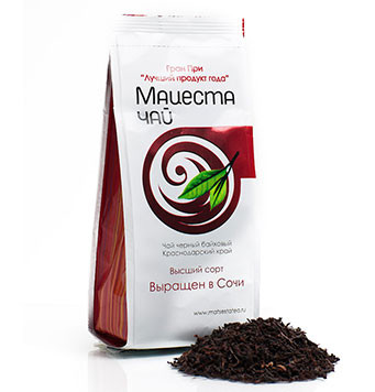 Чай чёрный байховый "Мацеста чай" 100г (Акция 5+1)